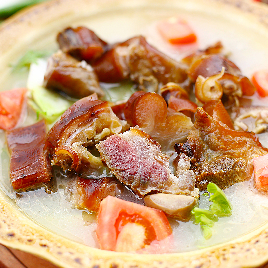 农家腊蹄排混合